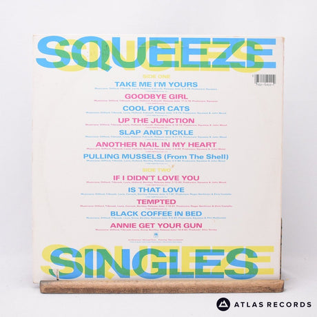 Squeeze - Singles - 45's And Under - Repress Us LP Vinyl Record - VG+/VG+
