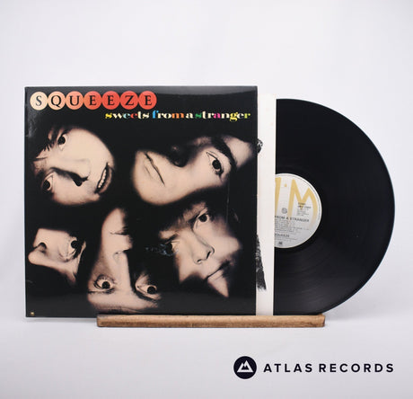 Squeeze Sweets From A Stranger LP Vinyl Record - Front Cover & Record