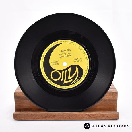 Squibs - On The Line - Insert 7" Vinyl Record - EX
