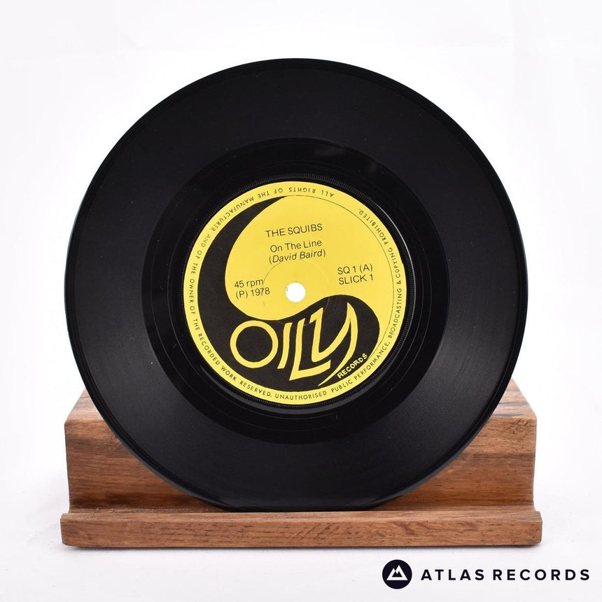 Squibs - On The Line - Insert 7" Vinyl Record - EX