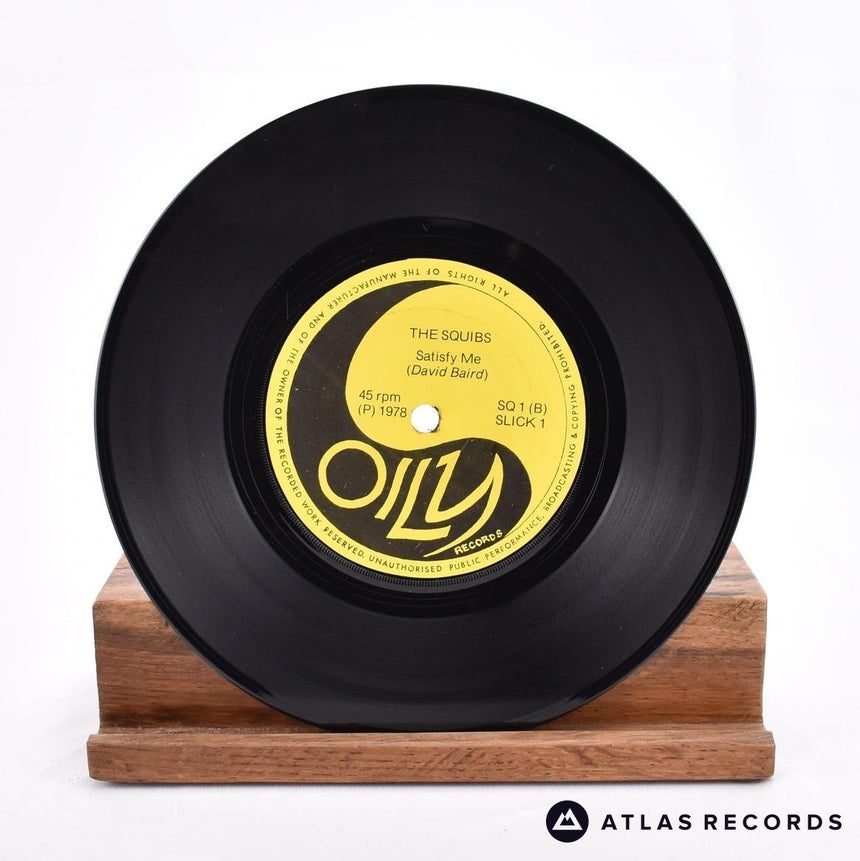 Squibs - On The Line - Insert 7" Vinyl Record - EX