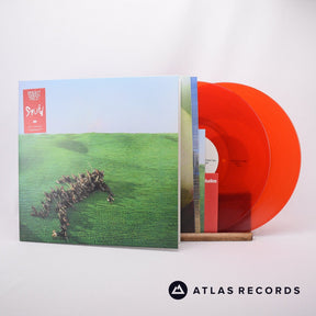 Squid Bright Green Field 2 x LP + CD Vinyl Record - Front Cover & Record