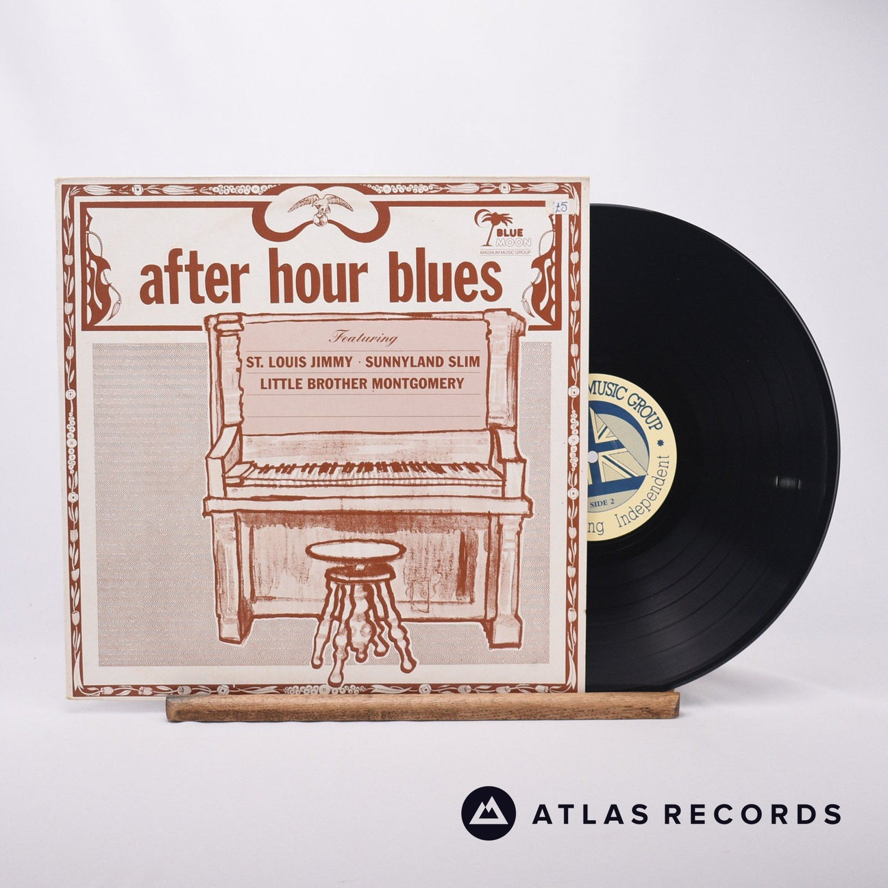 St. Louis Jimmy Oden After Hour Blues LP Vinyl Record - Front Cover & Record