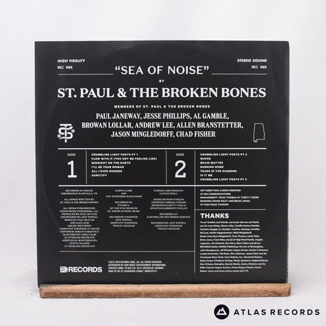 St. Paul & The Broken Bones - Sea Of Noise - A1 B1 LP Vinyl Record - EX/VG+