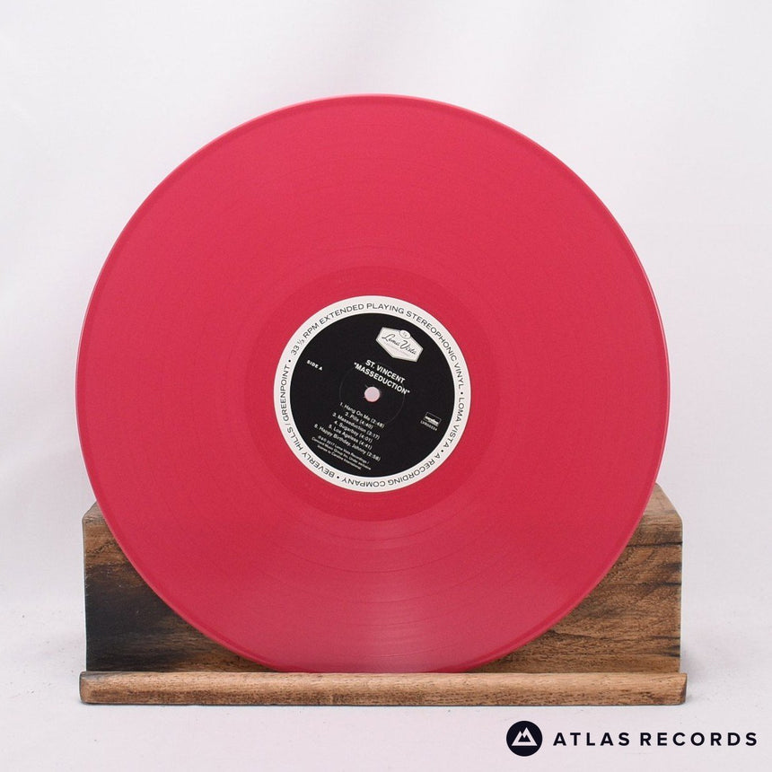 St. Vincent - Masseduction - Pink Poster -A -B LP Vinyl Record - EX/NM