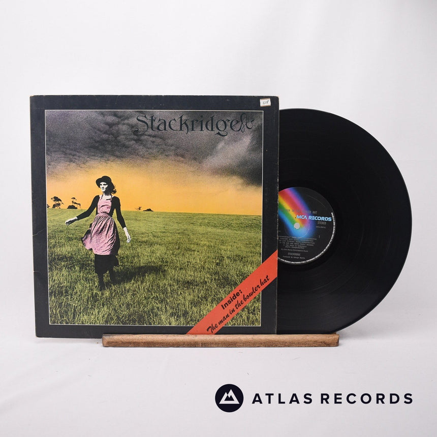 Stackridge The Man In The Bowler Hat LP Vinyl Record - Front Cover & Record