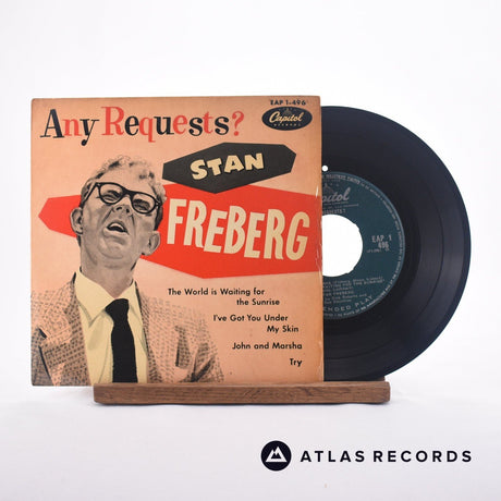 Stan Freberg Any Requests? 7" Vinyl Record - Front Cover & Record