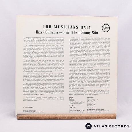 Stan Getz - For Musicians Only - Reissue LP Vinyl Record - EX/EX