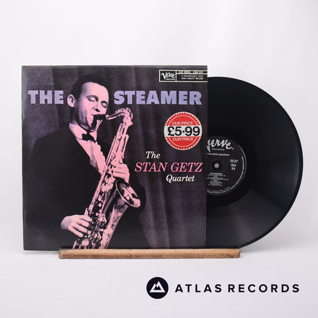 Stan Getz Quartet The Steamer LP Vinyl Record - Front Cover & Record