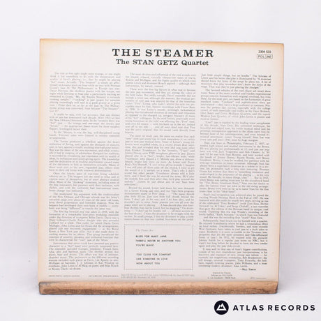 Stan Getz Quartet - The Steamer - Reissue LP Vinyl Record - EX/EX