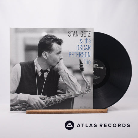 Stan Getz Stan Getz & the Oscar Peterson Trio LP Vinyl Record - Front Cover & Record