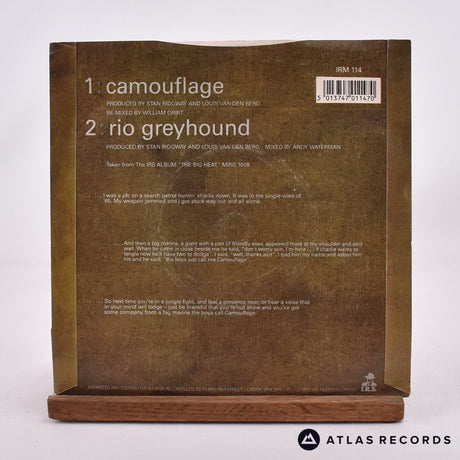 Stan Ridgway - Camouflage - 7" Vinyl Record - VG+/EX