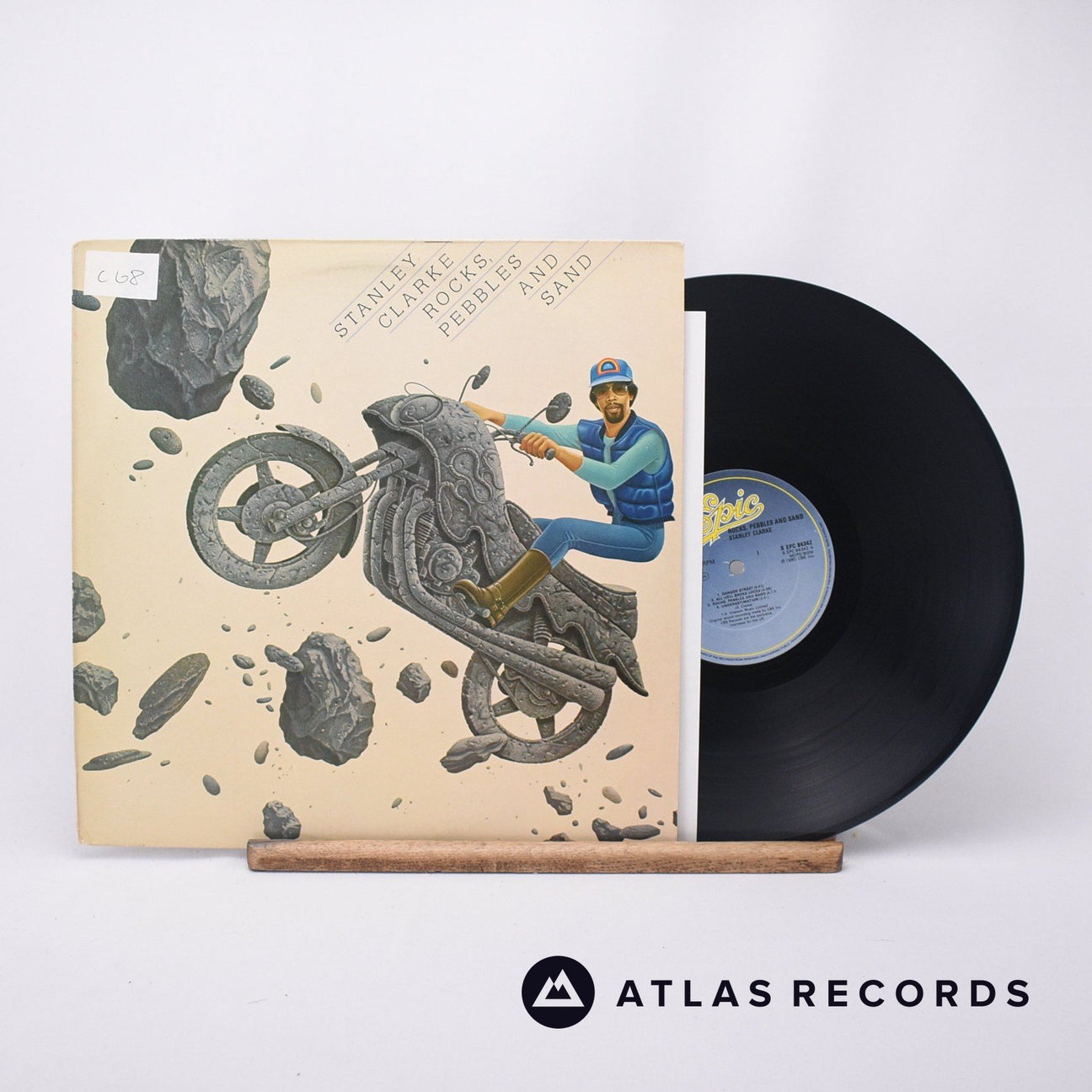 Stanley Clarke Rocks, Pebbles And Sand LP Vinyl Record - Front Cover & Record