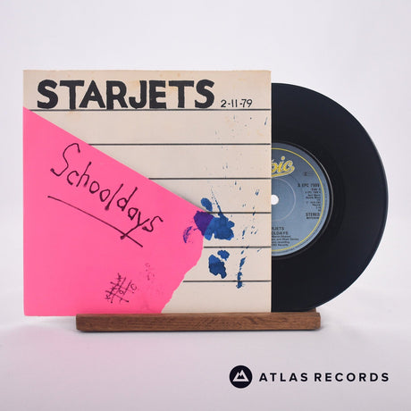 Starjets Schooldays 7" Vinyl Record - Front Cover & Record