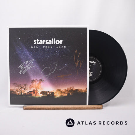 Starsailor All This Life LP Vinyl Record - Front Cover & Record