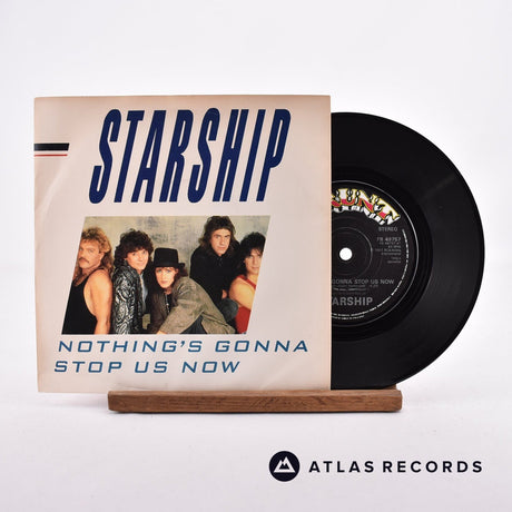 Starship Nothing's Gonna Stop Us Now 7" Vinyl Record - Front Cover & Record