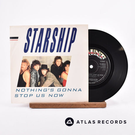 Starship Nothing's Gonna Stop Us Now 7" Vinyl Record - Front Cover & Record