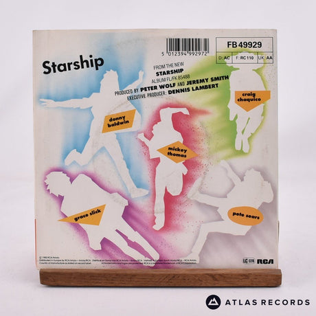 Starship - We Built This City - 7" Vinyl Record - VG+/EX