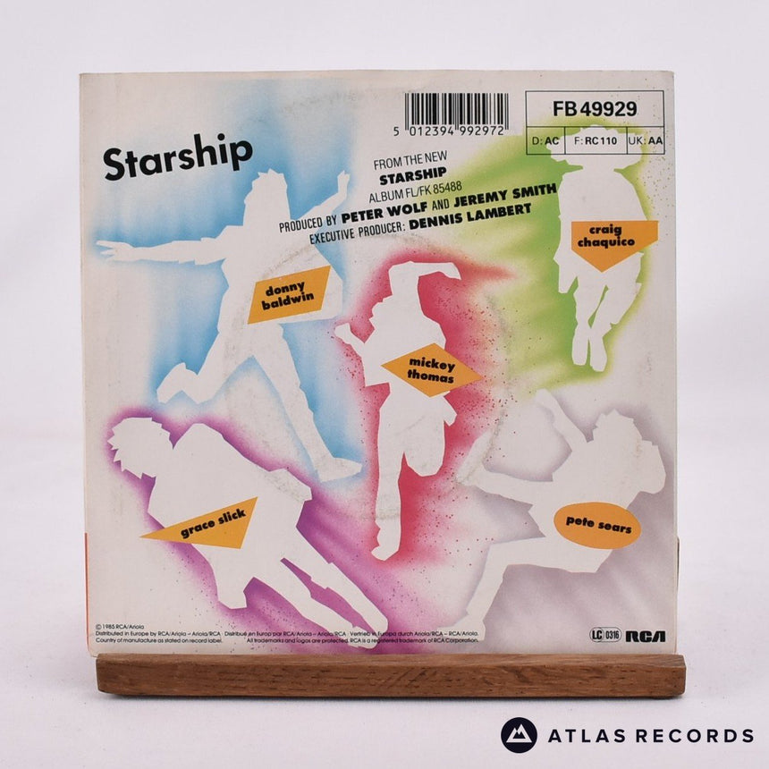 Starship - We Built This City - 7" Vinyl Record - VG+/EX