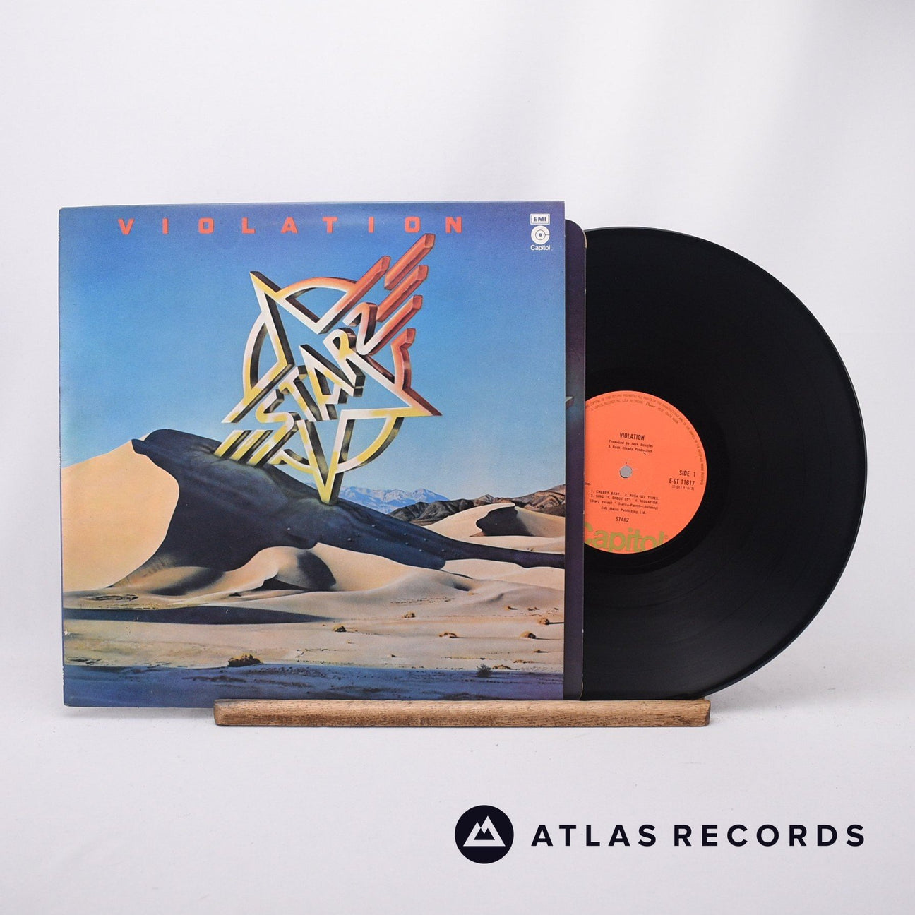 Starz Violation LP Vinyl Record - Front Cover & Record