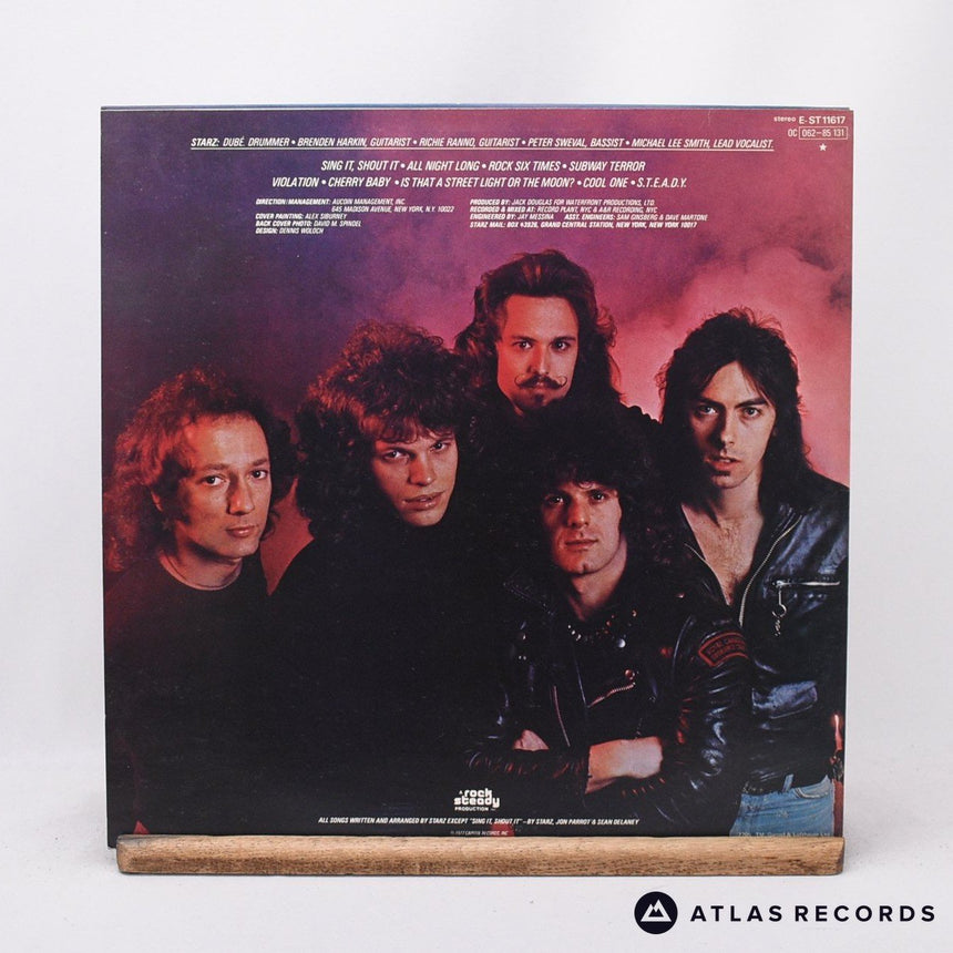 Starz - Violation - LP Vinyl Record - EX/EX
