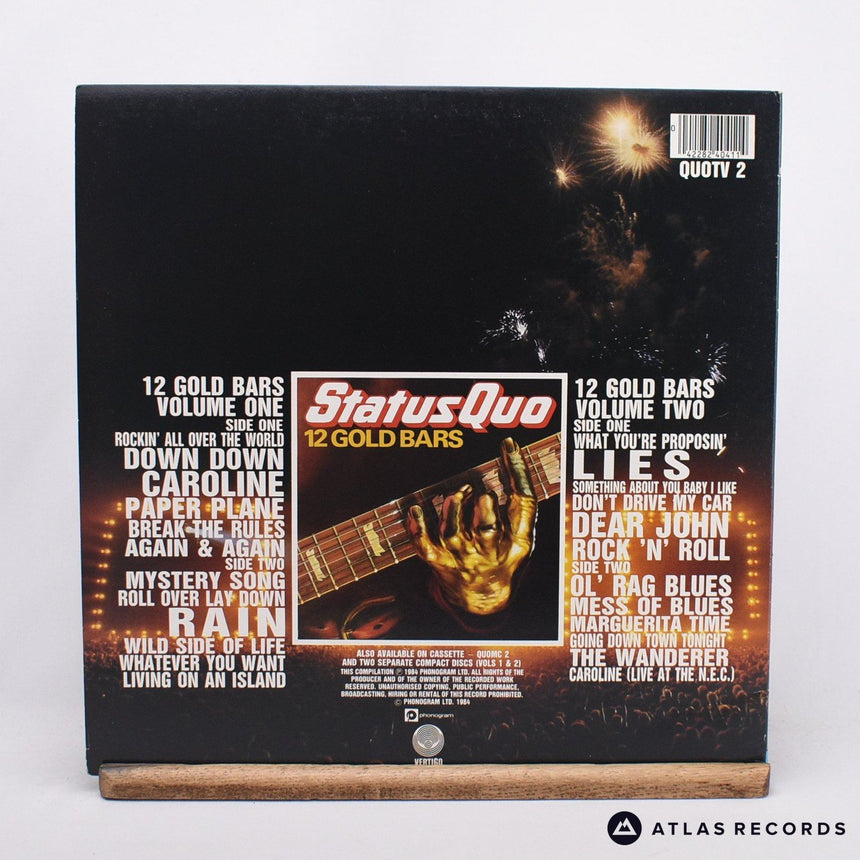 Status Quo - 12 Gold Bars Volume 1+1 - Gatefold 2 x LP Vinyl Record - VG+/EX