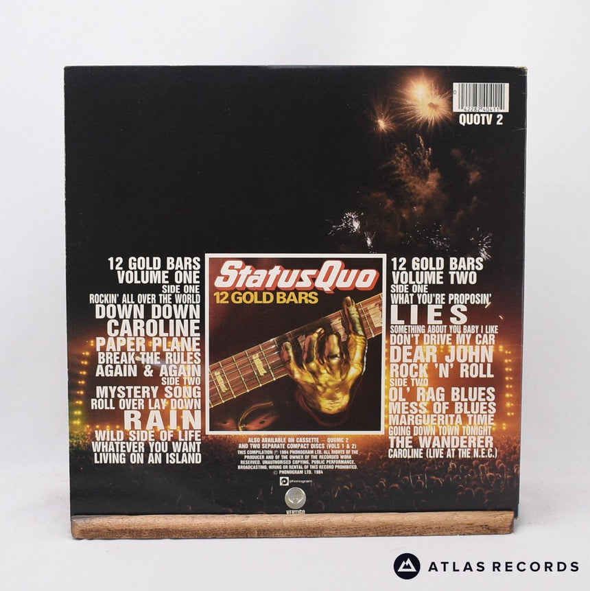 Status Quo - 12 Gold Bars Volume 1+1 - Gatefold 2 x LP Vinyl Record - EX/VG+