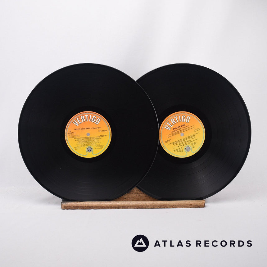Status Quo - 12 Gold Bars Volume 1+1 - Gatefold 2 x LP Vinyl Record - EX/VG+