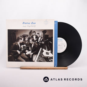 Status Quo Ain't Complaining LP Vinyl Record - Front Cover & Record