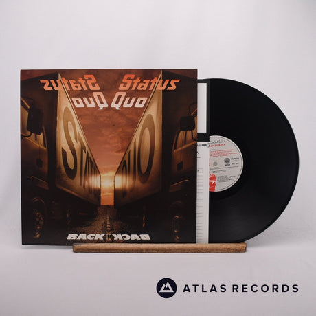 Status Quo Back To Back LP Vinyl Record - Front Cover & Record