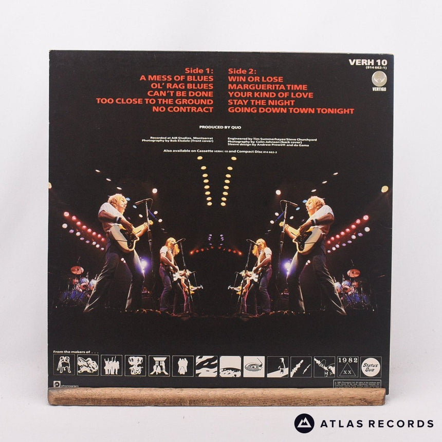 Status Quo - Back To Back - LP Vinyl Record - EX/EX