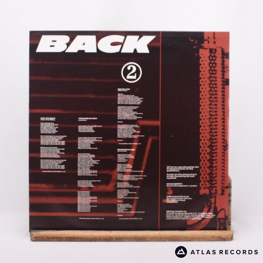 Status Quo - Back To Back - Arun LP Vinyl Record - EX/VG+
