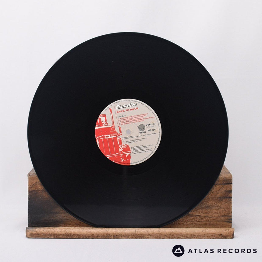 Status Quo - Back To Back - Insert Arun LP Vinyl Record - EX/EX