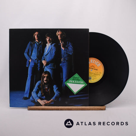 Status Quo Blue For You LP Vinyl Record - Front Cover & Record