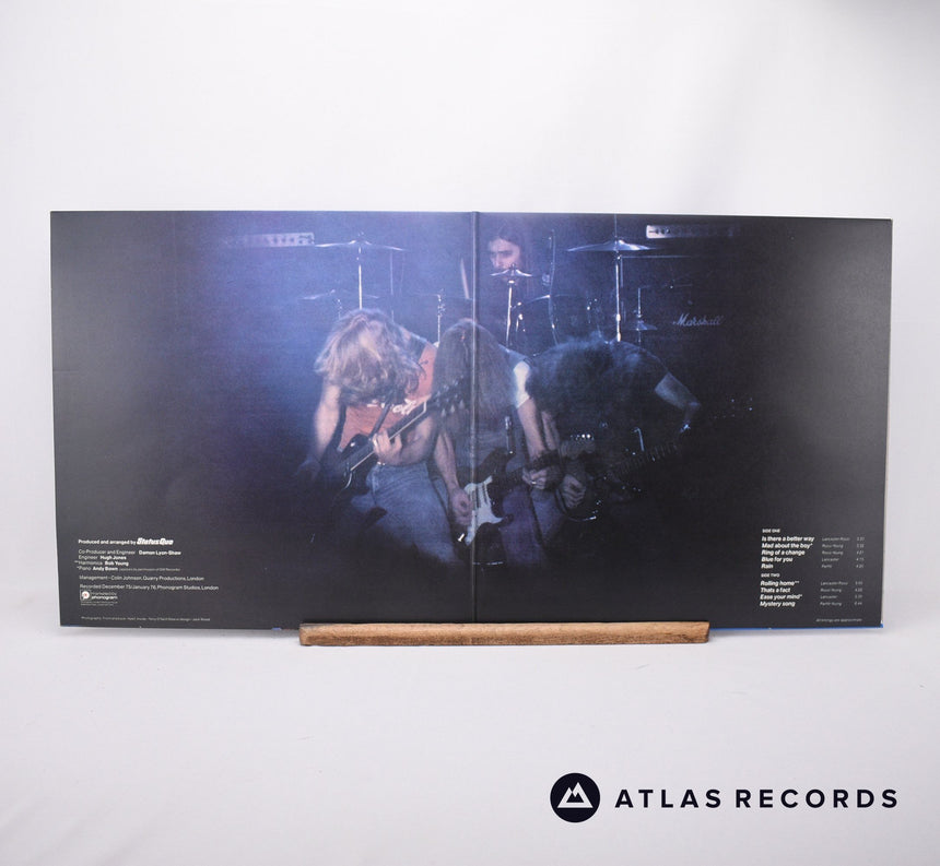 Status Quo - Blue For You - Embossed Sleeve Gatefold LP Vinyl Record - NM/NM