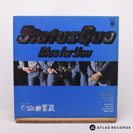 Status Quo - Blue For You - Embossed Sleeve Gatefold LP Vinyl Record - VG+/EX