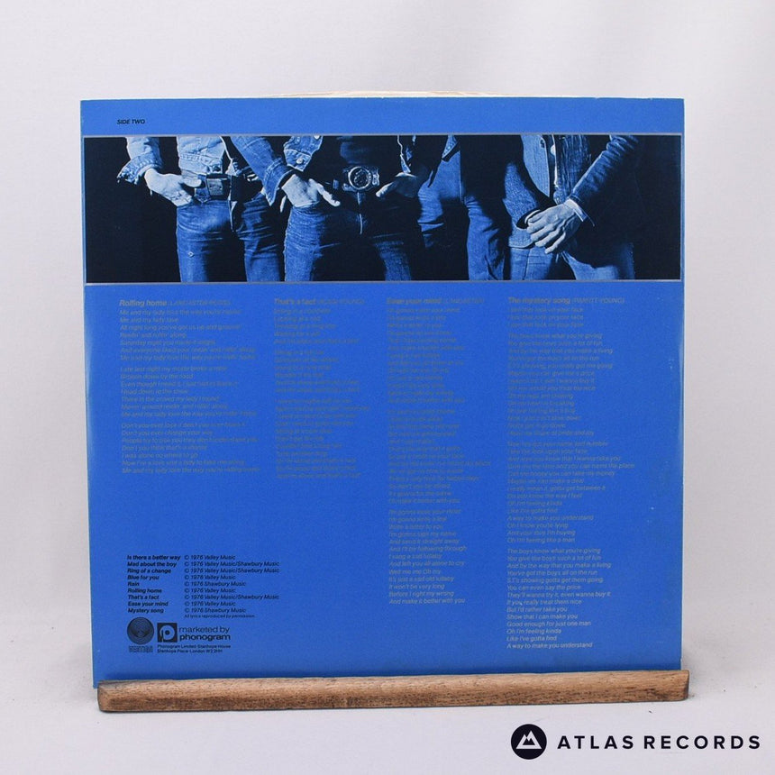 Status Quo - Blue For You - Embossed Sleeve Gatefold LP Vinyl Record - VG+/EX