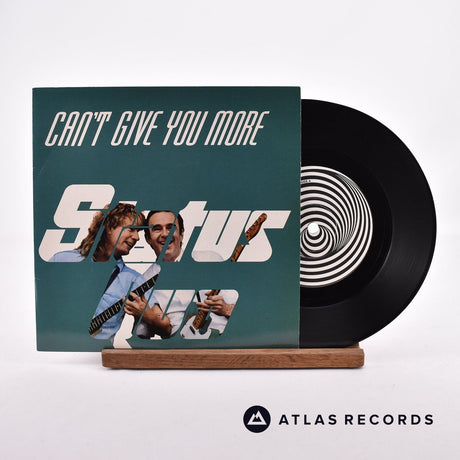 Status Quo Can't Give You More 7" Vinyl Record - Front Cover & Record