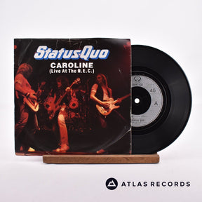 Status Quo Caroline 7" Vinyl Record - Front Cover & Record