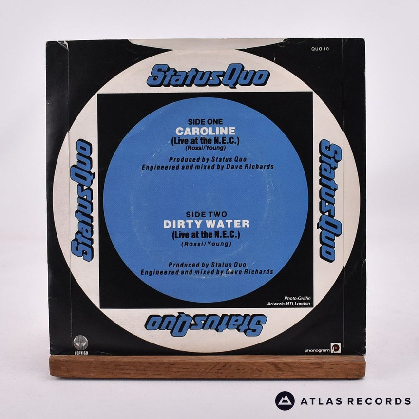 Status Quo - Caroline - 7" Vinyl Record - VG+/VG+