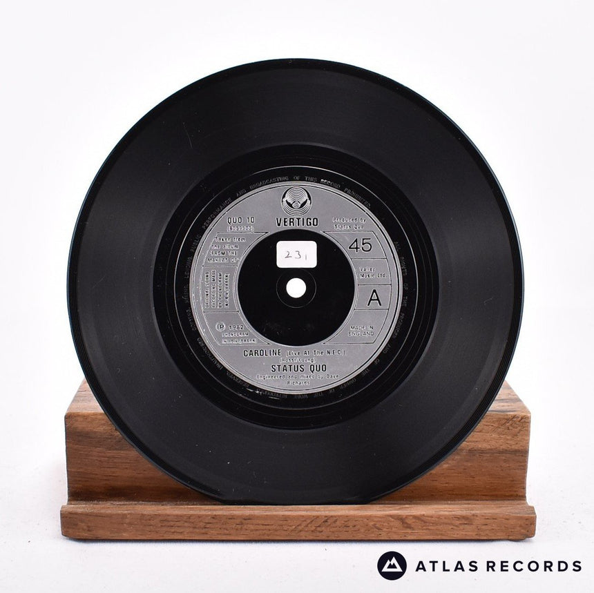 Status Quo - Caroline - 7" Vinyl Record - VG+/VG+