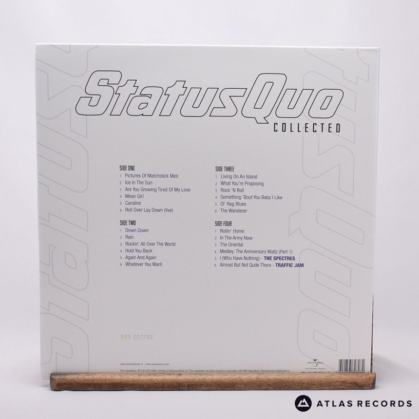 Status Quo - Collected - 180G White Insert Double LP Vinyl Record - NM/NM