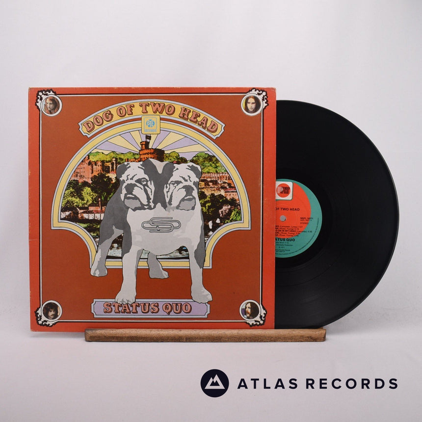 Status Quo Dog Of Two Head LP Vinyl Record - Front Cover & Record