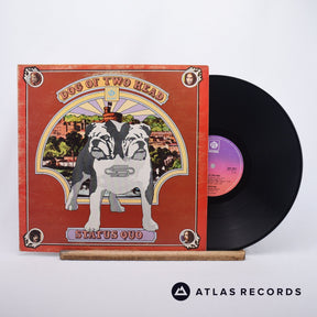 Status Quo Dog Of Two Head LP Vinyl Record - Front Cover & Record