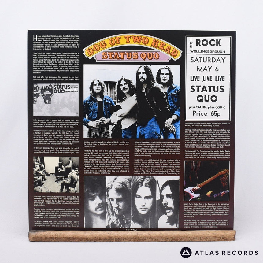 Status Quo - Dog Of Two Head - 180G 1/A 2/A LP Vinyl Record - NM/NM
