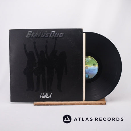 Status Quo Hello! LP Vinyl Record - Front Cover & Record