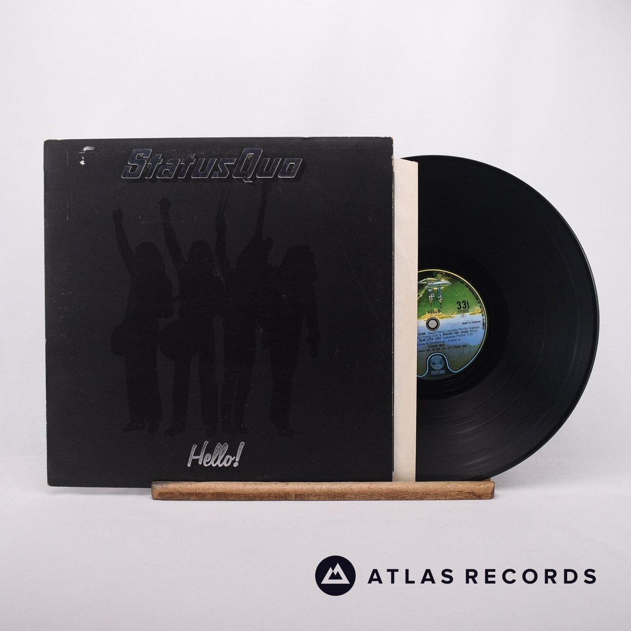 Status Quo Hello! LP Vinyl Record - Front Cover & Record