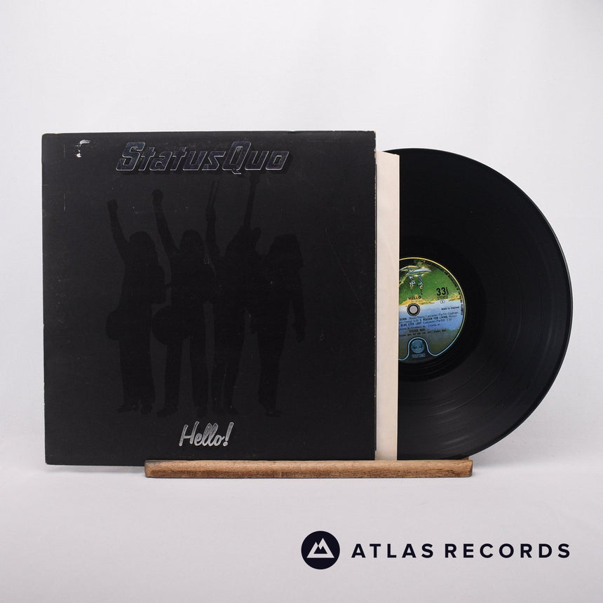 Status Quo Hello! LP Vinyl Record - Front Cover & Record