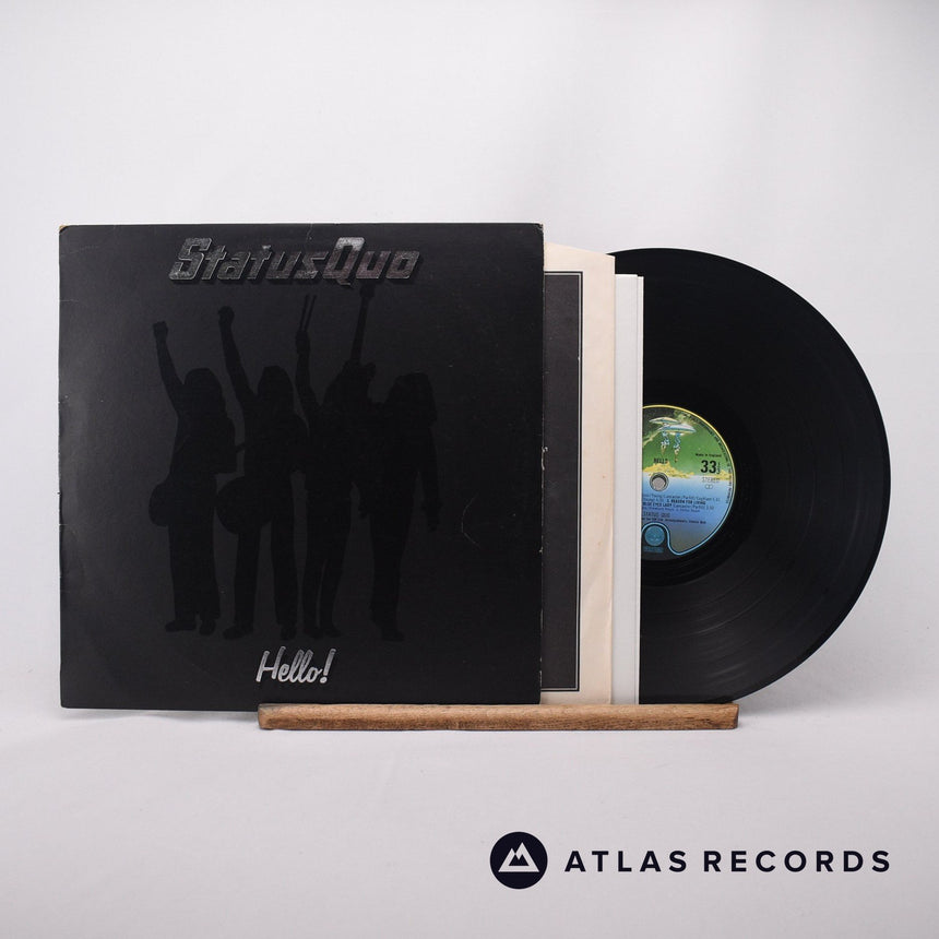 Status Quo Hello! LP Vinyl Record - Front Cover & Record