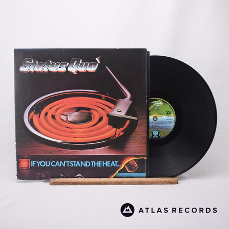Status Quo If You Can't Stand The Heat... LP Vinyl Record - Front Cover & Record